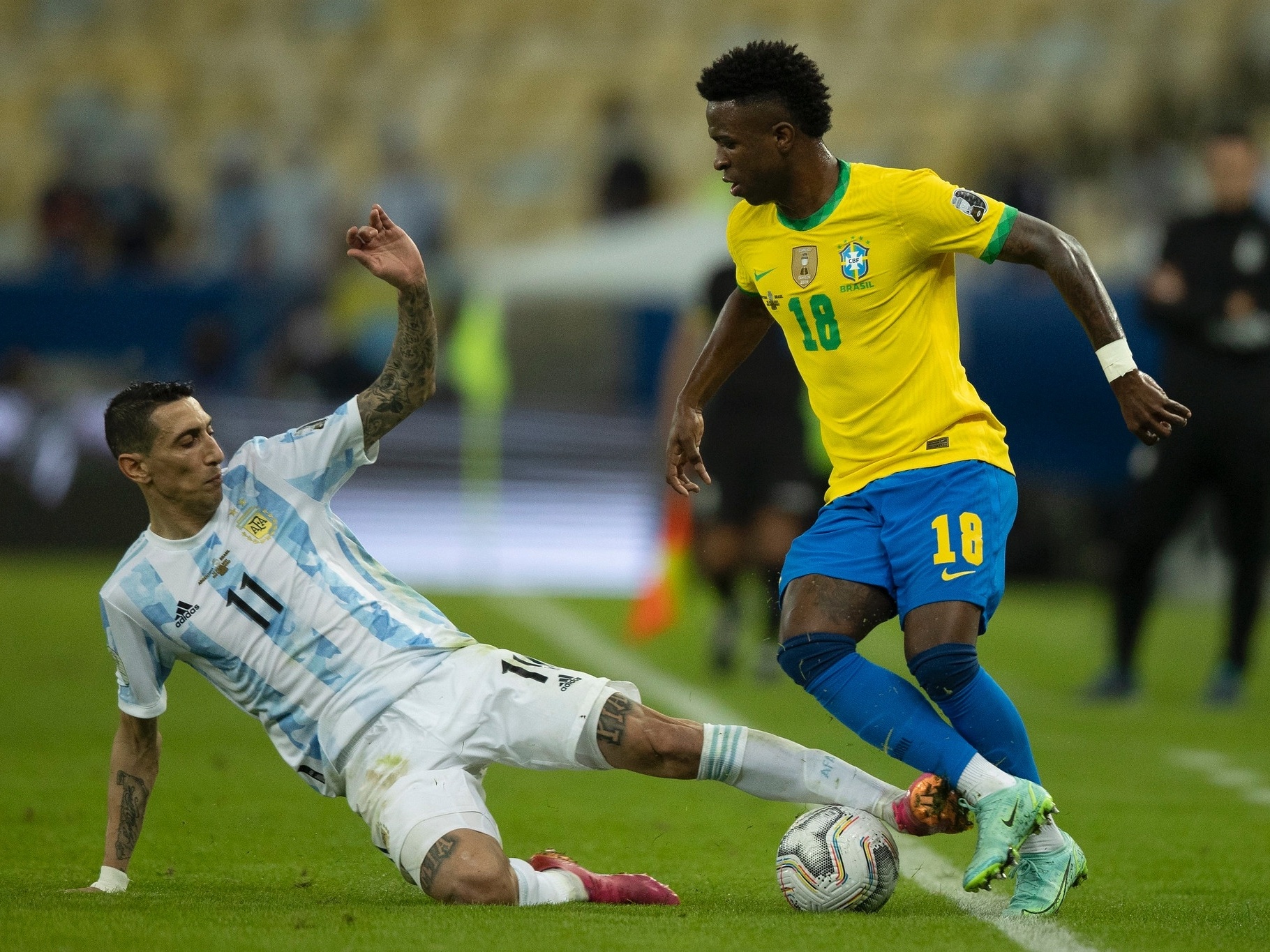 O jogo emocionante entre Brasil e Argentina